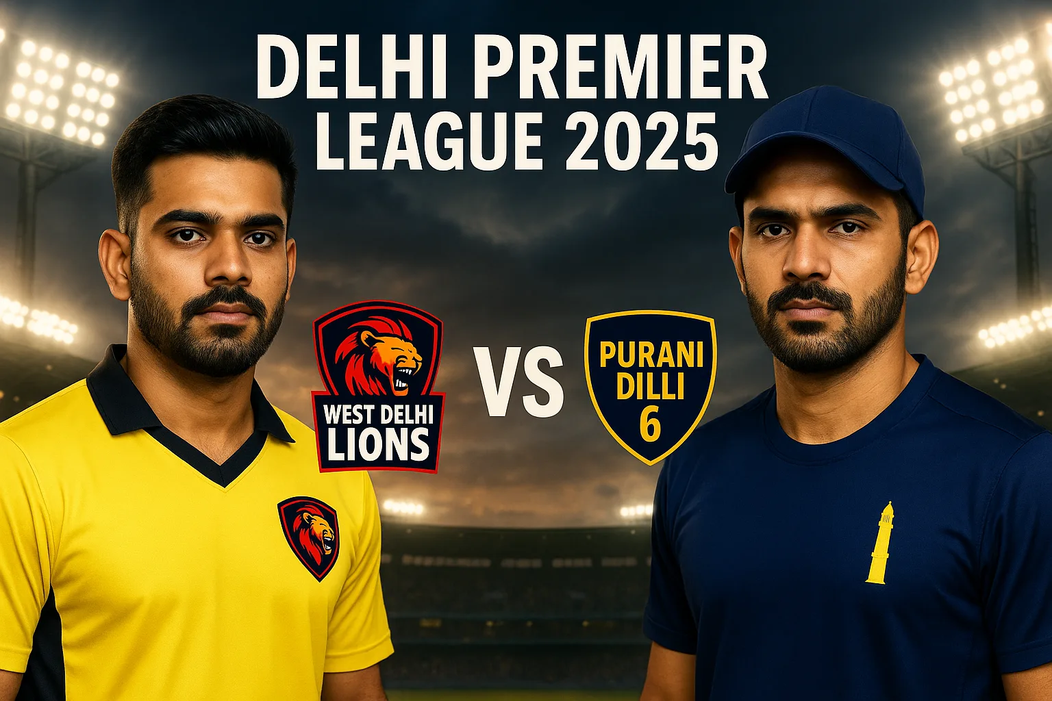 Delhi Premier League 2025: West Delhi Lions vs Purani Dilli 6 Match Details 23rd August